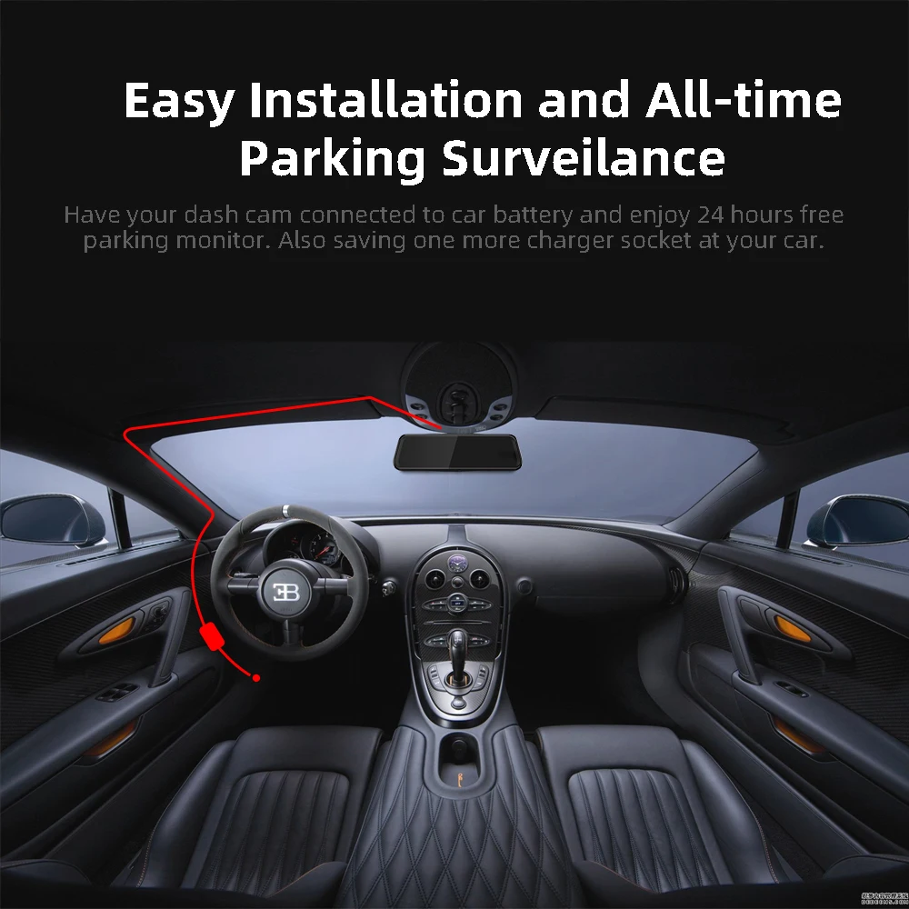 AZDOME 12/24В до 5В 2а мини USB Hardwire Kit DVR кабель адаптера питания для M11 M06 GS63H PG12 PG02 Dash Cam