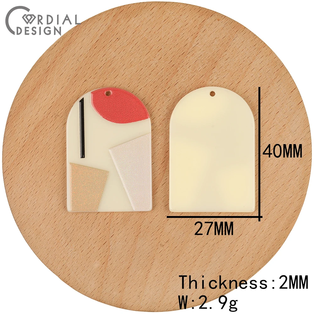 

Cordial Design 50Pcs DIY Pendant/Hand Made/Charms/Earrings Making/Jewelry Findings & Components/Jewelry Accessories/Connectors