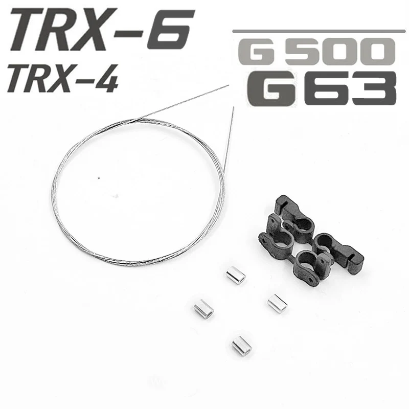 Металлическая передняя головка поперечного кабеля провода для TRAXXASTRX4 TRX6 TRX4 G500 82096