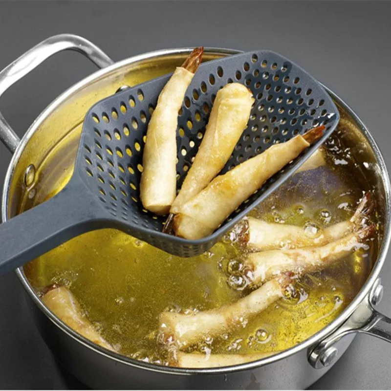 Нейлоновое Сито совок 1 шт. дуршлаг кухонные аксессуары гаджеты сливная вода для