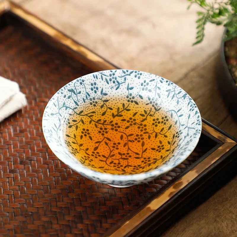 Классическая черная керамическая чайная чашка китайские чашки кунг фу личные