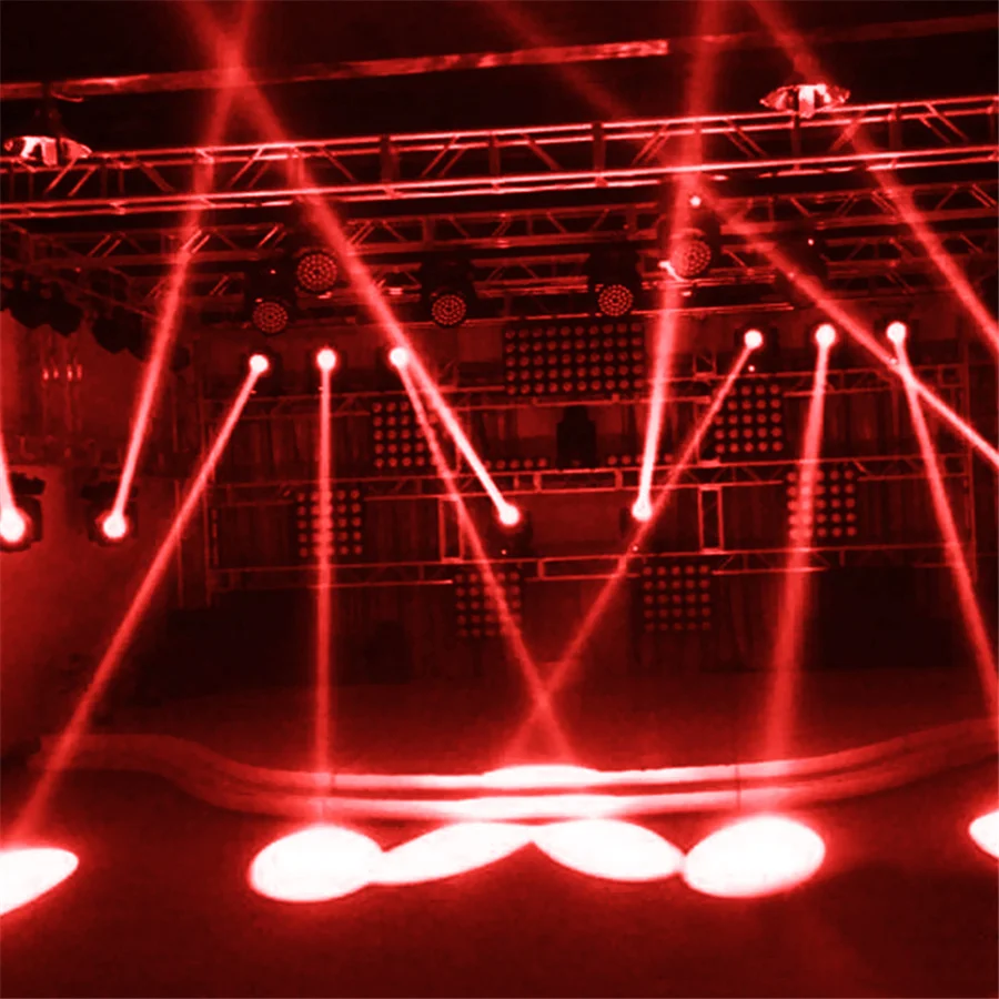 Beiaidi светодиодный флеш накопитель луч Pinspot светильник супер яркий мини RGB