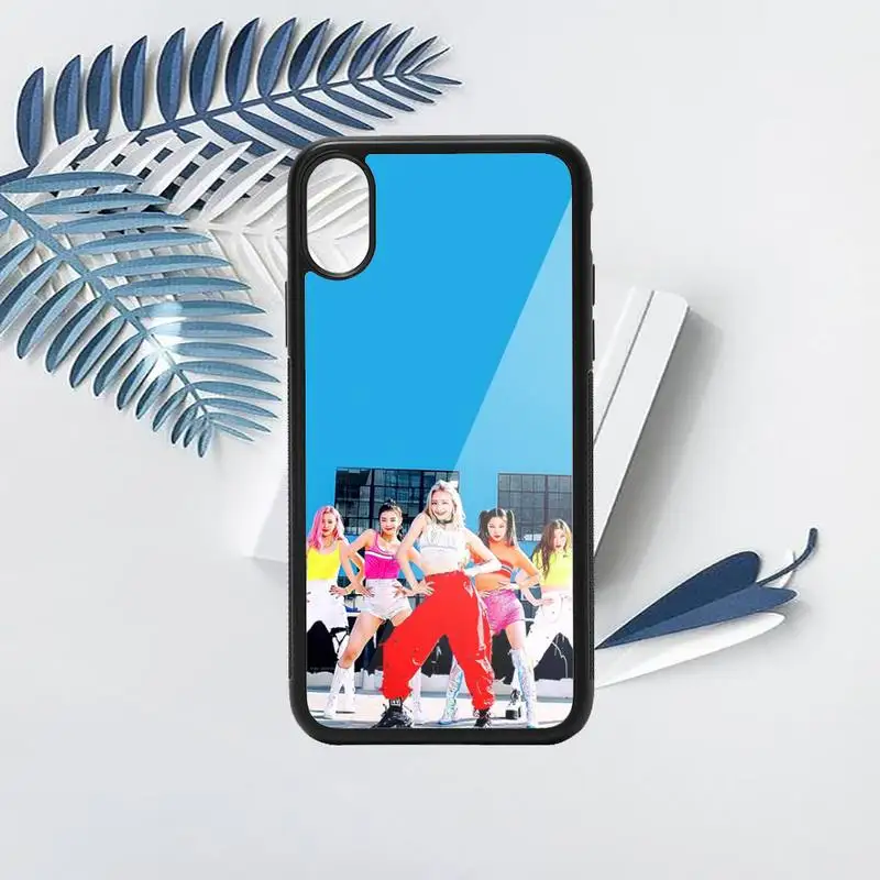 

Itzy Korean Women's Group Phone Case PC for iPhone 11 12 pro XS MAX 8 7 6 6S Plus X 5S SE 2020 XR luxury design brand shell