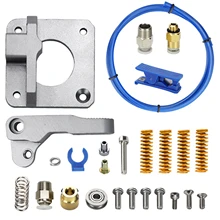 3D Printer Parts For Ender 3 CR-10 MK-8 Extruder Kit Include PTFE Tube Cutter  Pneumatic Coupler  Heated Bed Pressure Springs