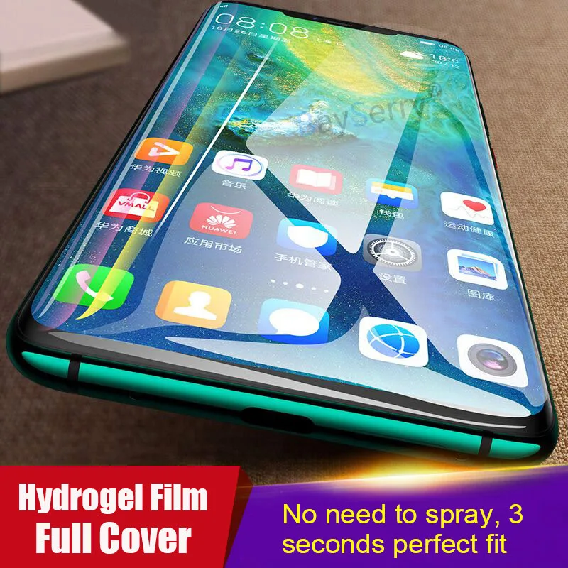 Защитная пленка Гидрогелевая для Huawei P40 P30 Pro P20/20D/Honor 20 Pro/10/8X/9X/Mate | Мобильные