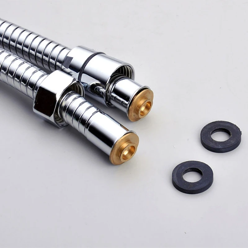 

1.5m Steel Hose High Quality Faucet Hose Flexible Shower Hose Hose Explosion-proof Shower Accessories Thick Bathroom N9W6