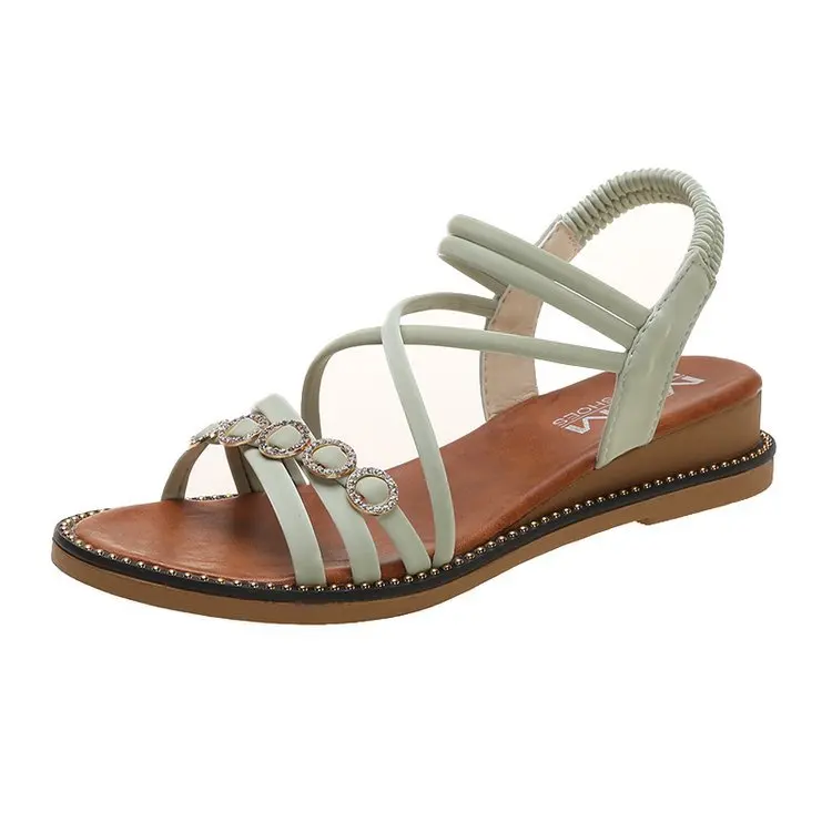 

Sandals women's summer flat shoes 2020 new student fashion with Roman fairy style