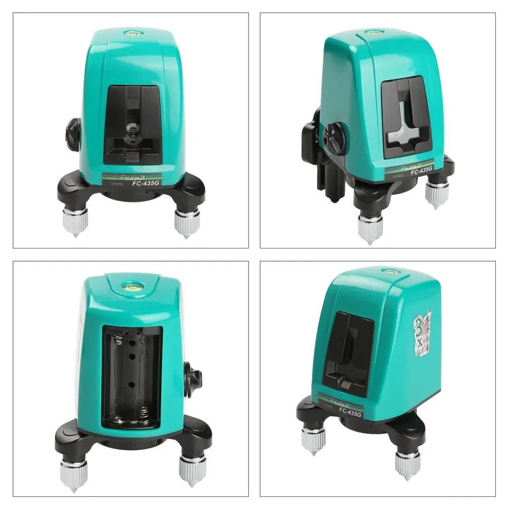 Новый перекрестный зеленый лазерный уровень 360 градусов самонивелирующийся 1V1H 2