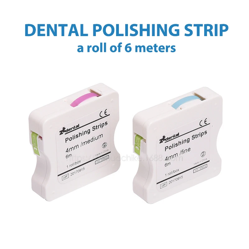 

New Dental Polishing Strip Roll 4mm Resin Tooth Grinding Sanding Teeth Whitening Dental Tool Dentist Material