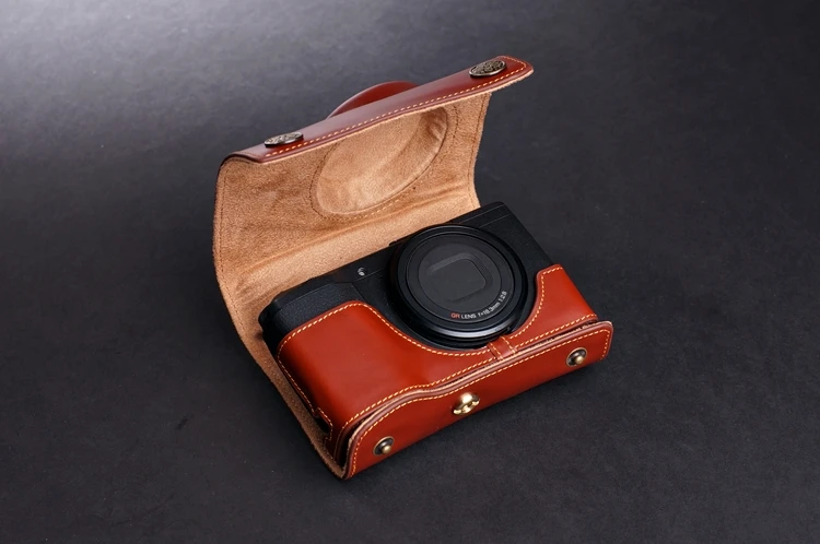 

Taiwan TP original, leather Use for Ricoh GR2 leather Gr II camera pack GR Mark II Generation Special Protective Cover