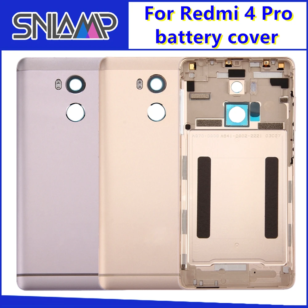 Оригинальный Для Xiaomi Redmi 4 Pro Крышка батарейного отсека Корпус Prime задняя крышка с