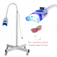 Dental Professional Led Portable Laser Mobile Teeth Whitening Machine With 10 Led Blue Light For Sale