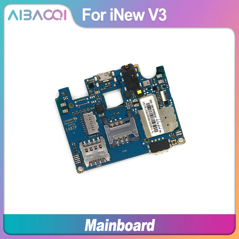 AiBaoQi новая оригинальная материнская плата 1G+ 16G rom Android 4,4 материнская плата с гибким кабелем для телефона Inew V3
