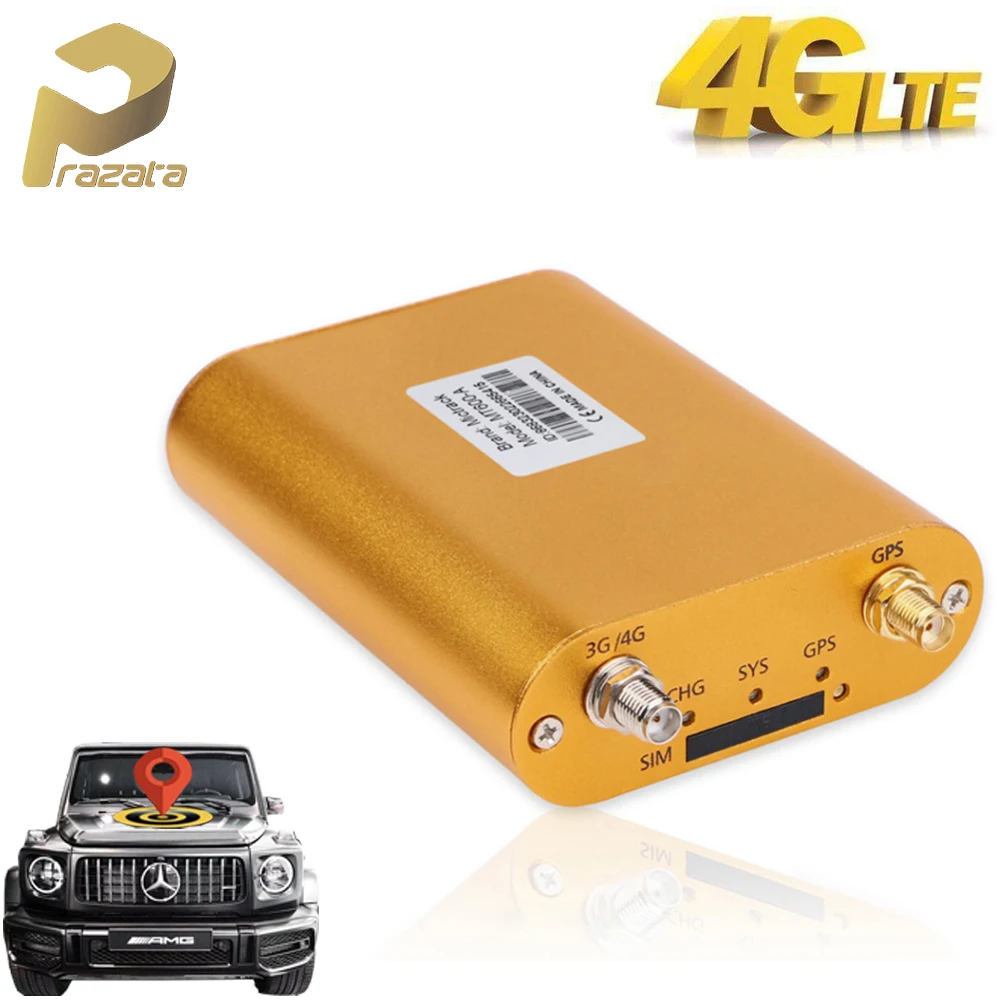 Автомобильный gps трекер Prazata 4G автомобильный GPS LTE 3G UTMS 2G GSM локатор отчет о пробеге