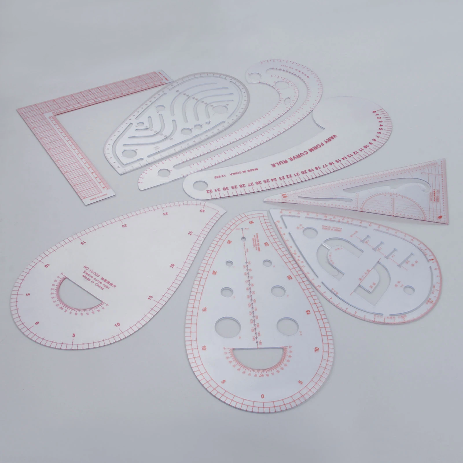 1 шт. линейка для шитья измерительные инструменты и рисования французская кривая