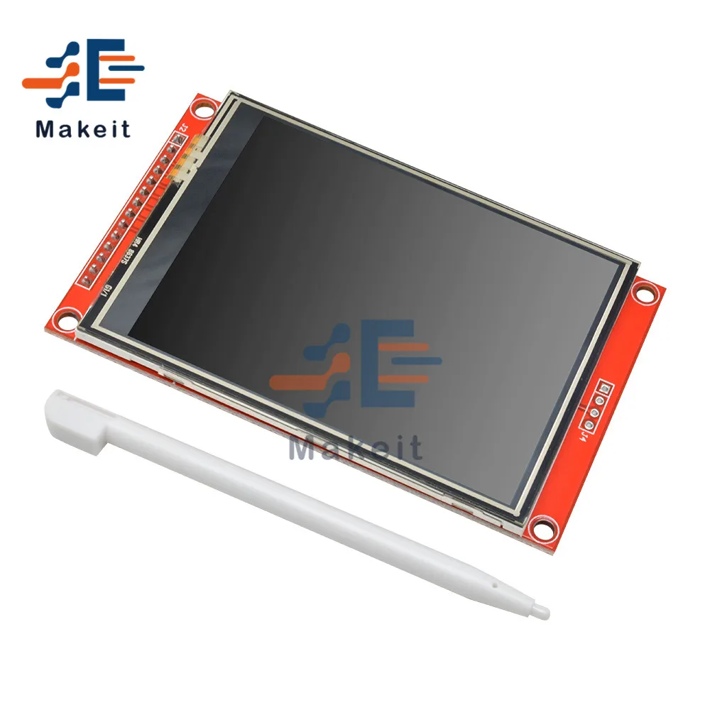 3 2 дюймовый ЖК модуль 320*240 Драйвер IC ILI9341 последовательный интерфейс SPI TFT дисплей