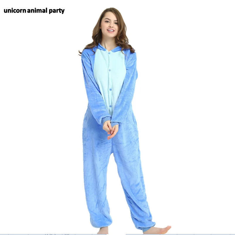 Фланелевые Кигуруми для взрослых комбинезоны пижамы унисекс косплея Пикачу