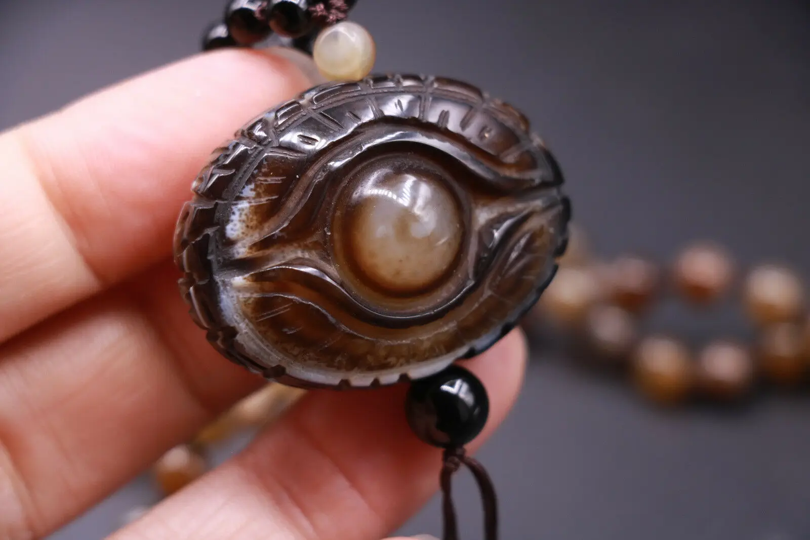 Энергетическое тибетское ритуальное колесо удачи Большая подвеска ожерелье