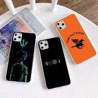 percy jackson phone case for iphone 13 12 11 pro max mini xs max 8 7 plus x se 2020 xr silicone soft cover