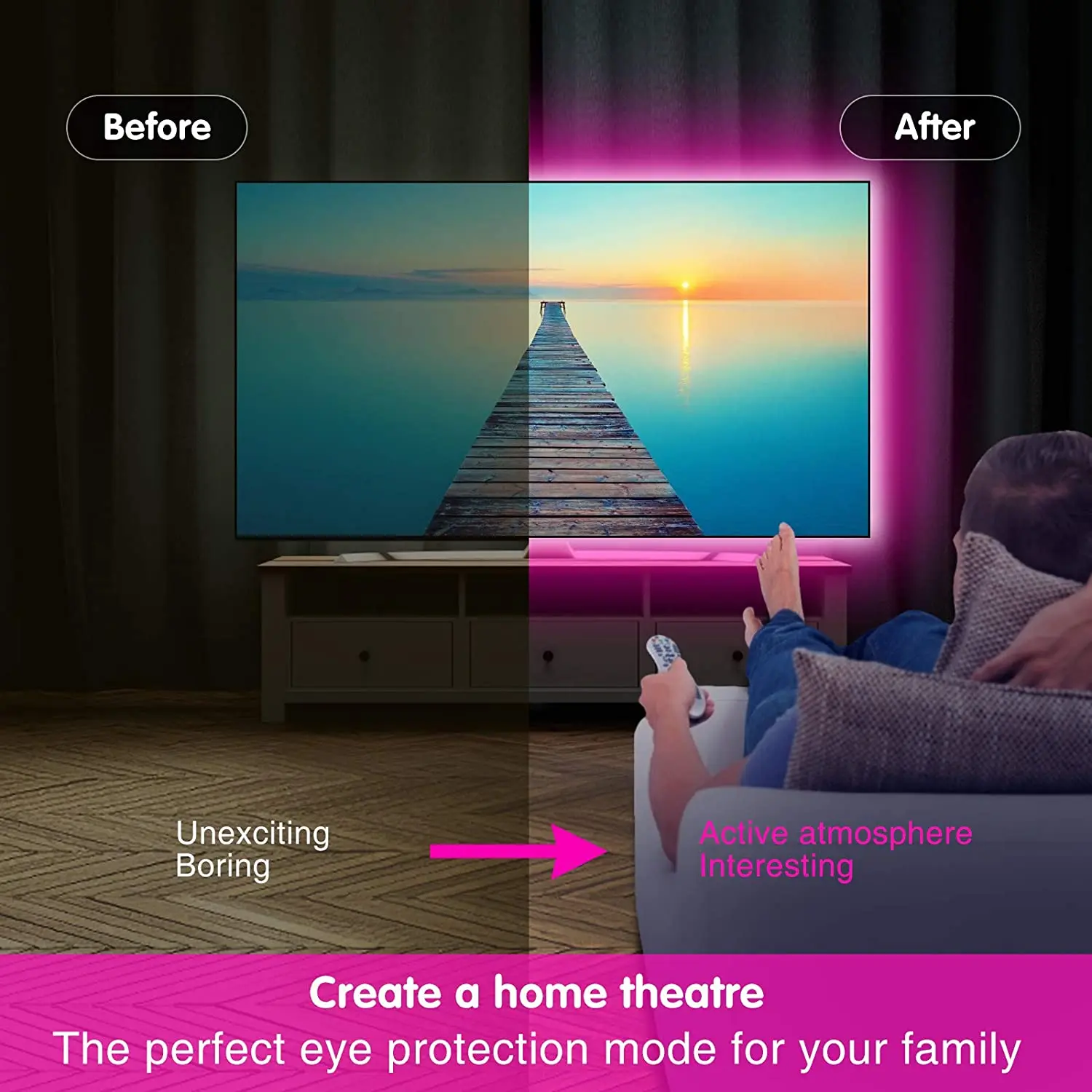 led strip light bluetooth app control tv backlight usb rgb 5050 led tape for tv pc background home party wall decoration free global shipping