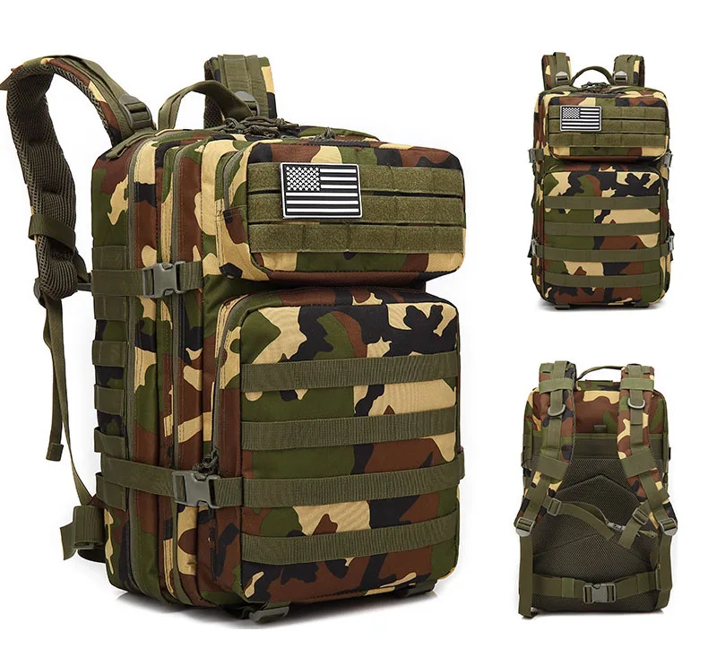 50L армии Molle тактический вещевой мешок большой Ёмкость для отдыха на открытом