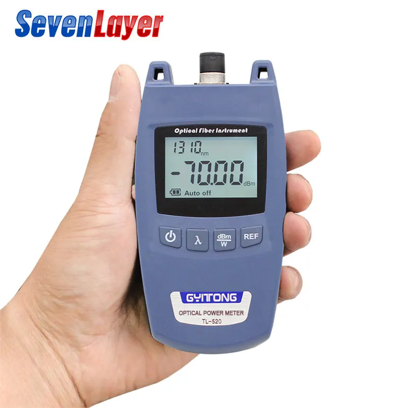 Мини лазерный FTTH волоконно-оптический измеритель мощности Кабельный тестер