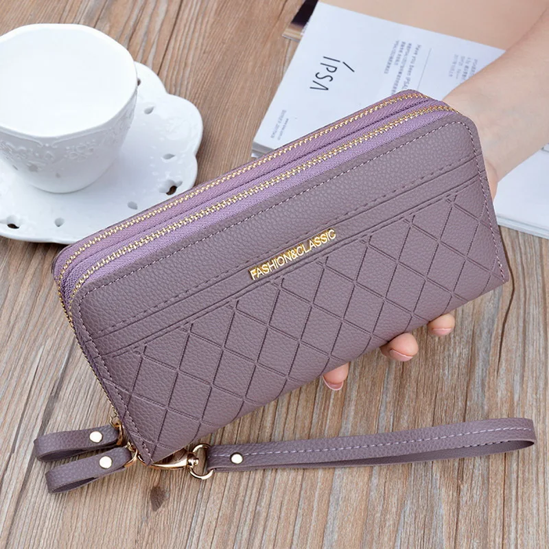 

Long Women Wallet Fashion Purses Tassel Coin Purse Card Holder Wallets Female Pu Leather Clutch Money Bag Passport Cover Wallet