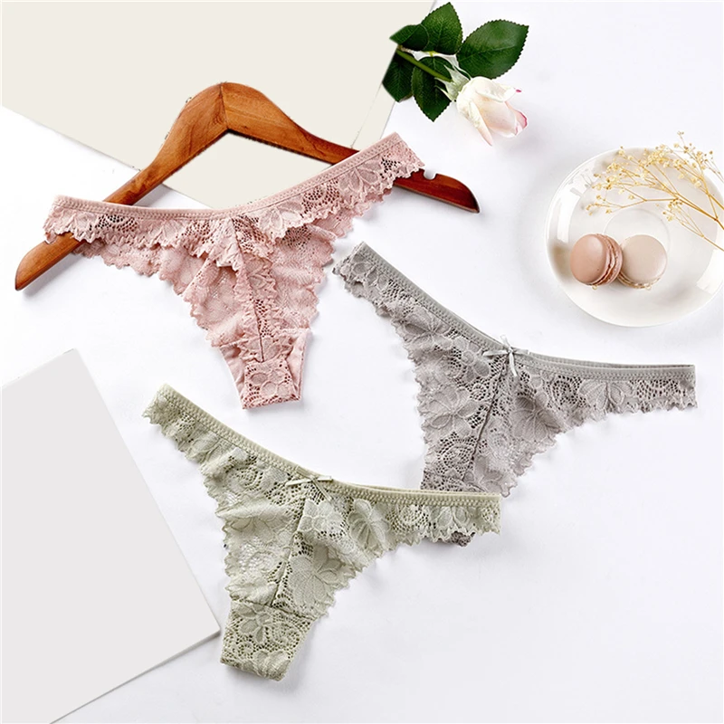 

Ladies Sexy Hollow Pants Women High-Quality Breathable Thong Casual Low-Waist Briefs For Female Women Clothing Accessories 2021