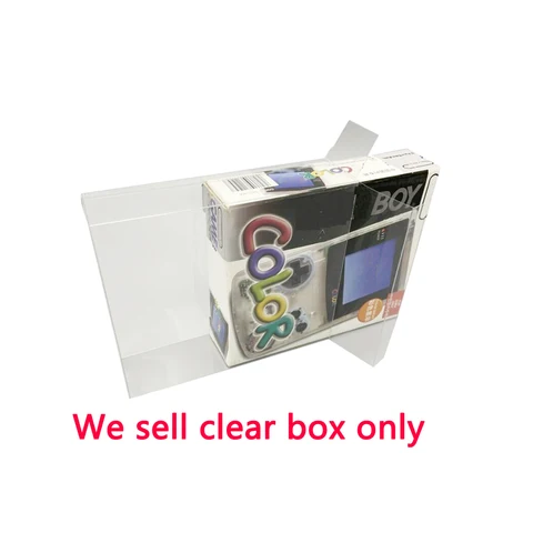 Прозрачная коробка для хранения домашних животных для игровой консоли game boy
