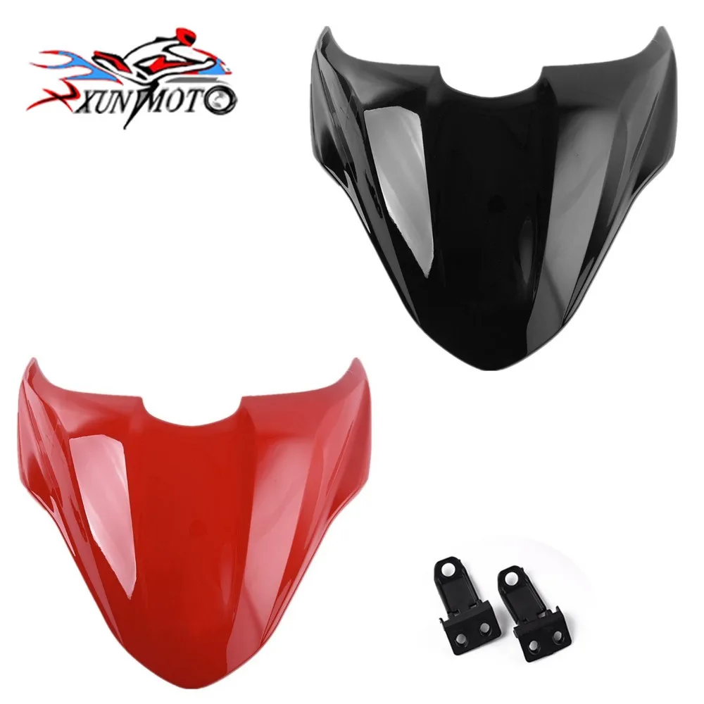 Популярные мотоциклетные ABS задний пассажирское жесткий сиденье крышка капота