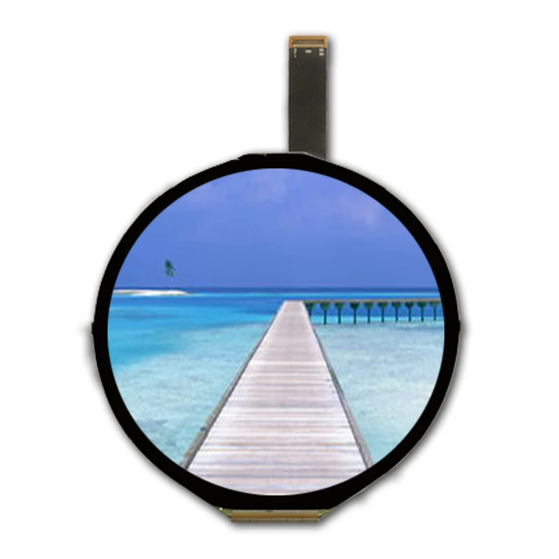 

5,0 дюймовый 1080*1080 HX8399 4-полосный интерфейс MIPI широкий угол обзора круглый IPS LCD CTP сенсорный экран никогда не поставляется без MOQ