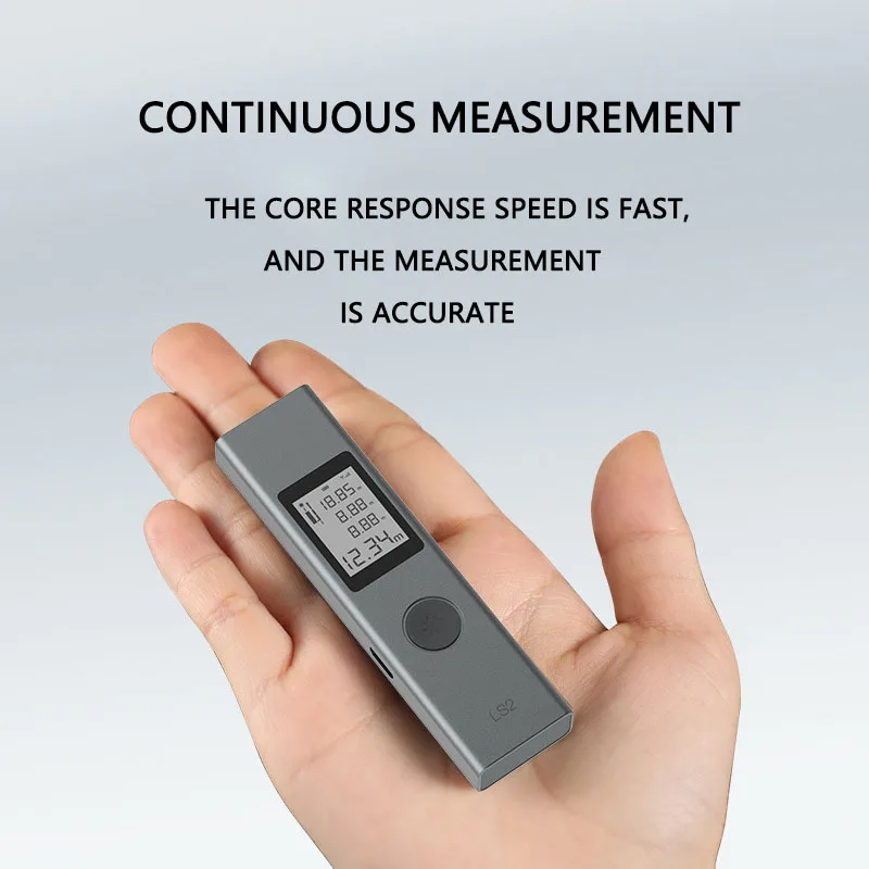 Лазерный дальномер LS2 портативный высокоточный измеритель 40 м | Инструменты