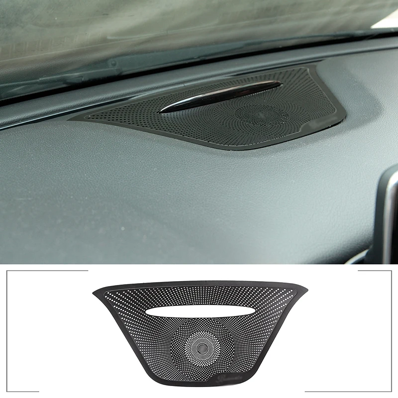 

Car Interior Speaker Dashboard Loudspeaker Sticker Cover Trim Accessories For Benz GLA X156 CLA C117 A Class W176