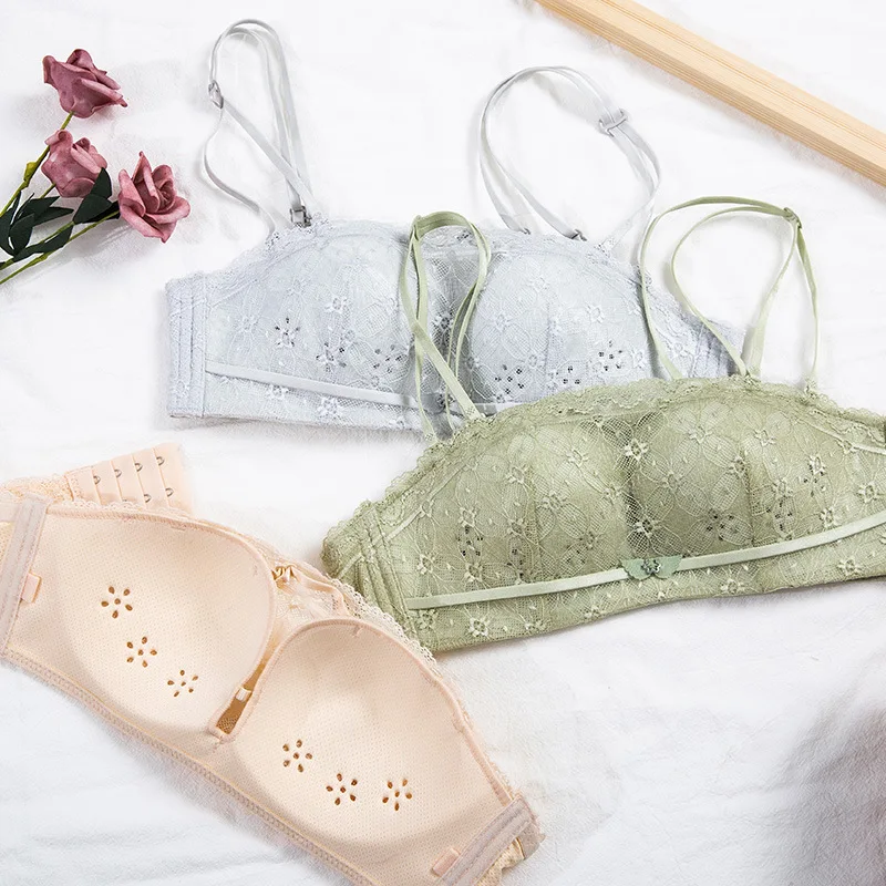 

Женский кружевной сексуальный бюстгальтер, повседневный кружевной Бралетт, мягкий бюстгальтер, тянущийся бюстгальтер, модный бюстгальтер ...