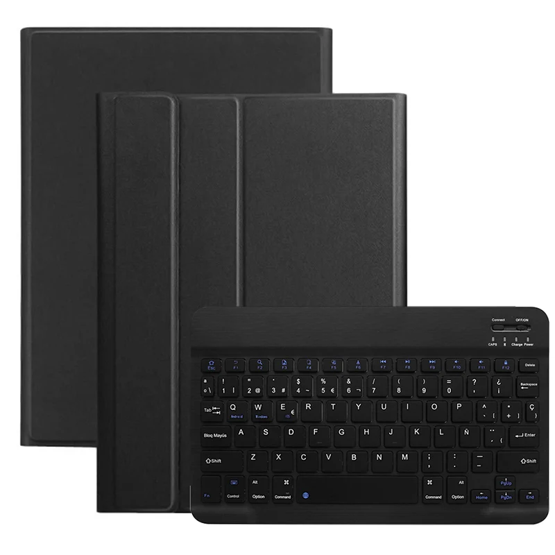 Spanish version 10,5 дюймов планшет Bluetooth клавиатура с подсветкой для samsung Galaxy Tab S5e SM-T720 SM-T725 планшет клавиатура с подсветкой кожаный чехол - Цвет: Spanish version