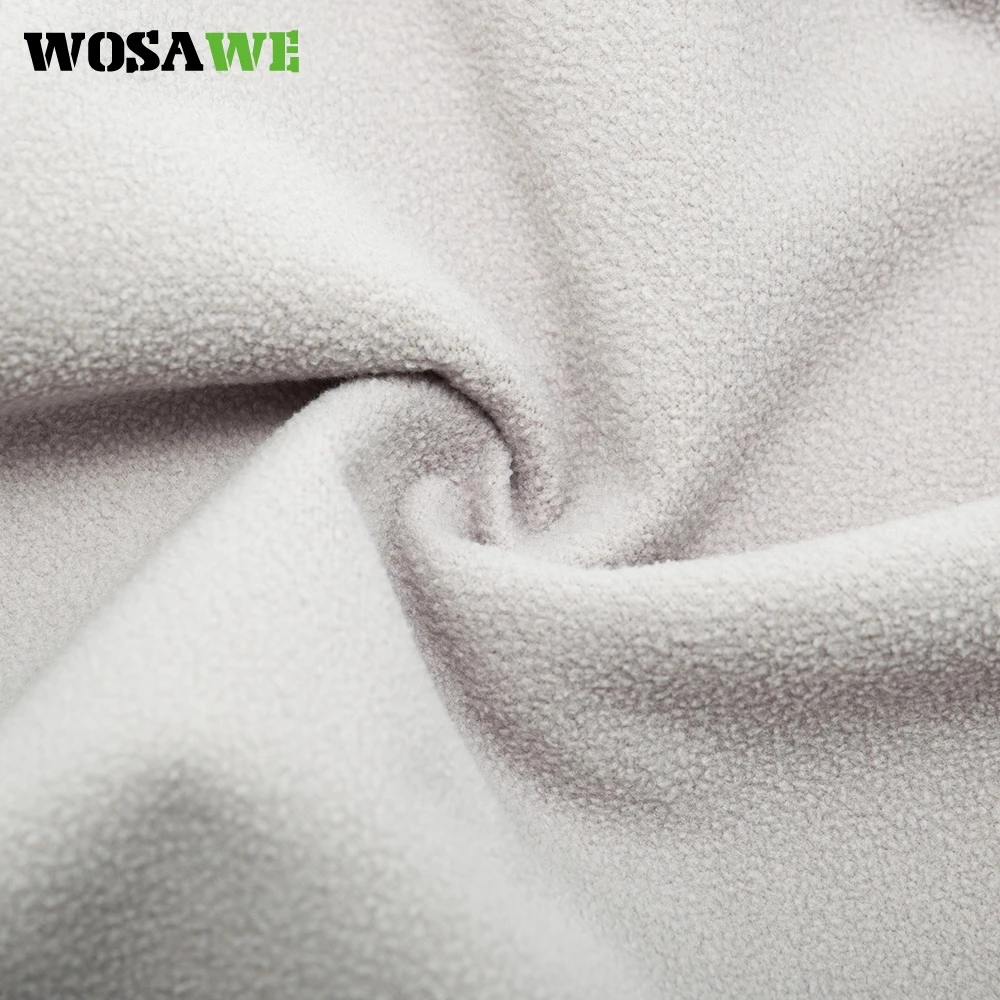 WOSAWE 2020 Зимняя Теплая Флисовая велосипедная куртка ветрозащитная