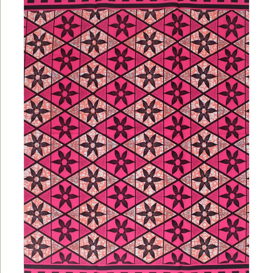 

6 Yards African Mitex Wax Print Ankara Fabrics Kitenge/Pagnes/Tissues Africain/ Lapa/Chitenge Y-615