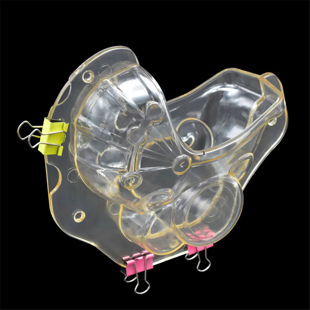 

Baby Car Carriage Plastic Mold Bow Tie Fondant Mold Cake Decorating Tools Chocolate Gumpaste Mold