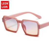 leonlion fashion square sunglass women 2021 high quality gradient sun glasses women pink shades for women wholesale gafas de sol