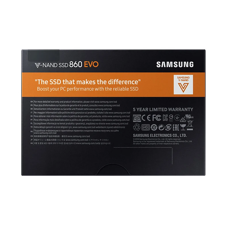 SAMSUNG Internal Solid State Disk 860 EVO SSD 250GB 500GB 1TB TLC SATA III 2.5 Inch HDD for Laptop | Компьютеры и офис