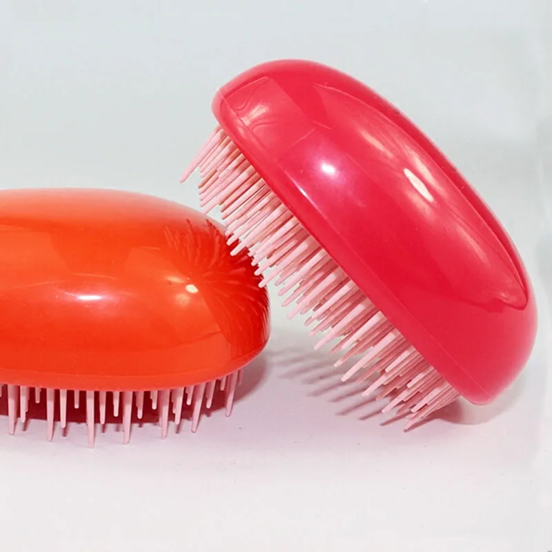 Расчёска для волос в форме яйца с антистатическими стайлинговыми инструментами и щётками для распутывания волос, гребнем для ухода в салоне и путешествий.