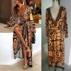 Роскошное Свободное платье в стиле 3D с рисунком, искусственное мусульманское платье-абайя для женщин, женская одежда в исламском стиле Дубаи, Саудовской Аравии