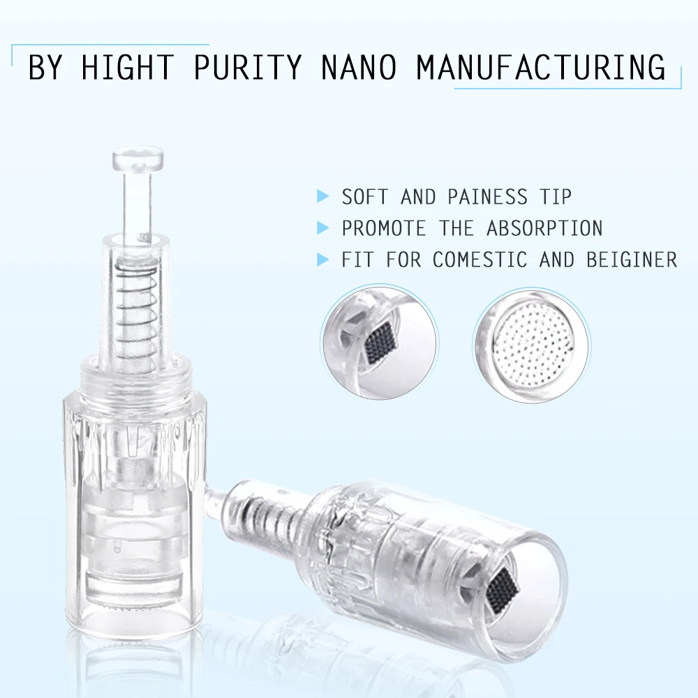 Замена винтового картриджа для электрической микро-иглы Derma Pen 9 pin / 12 36 Nano иглы MYM