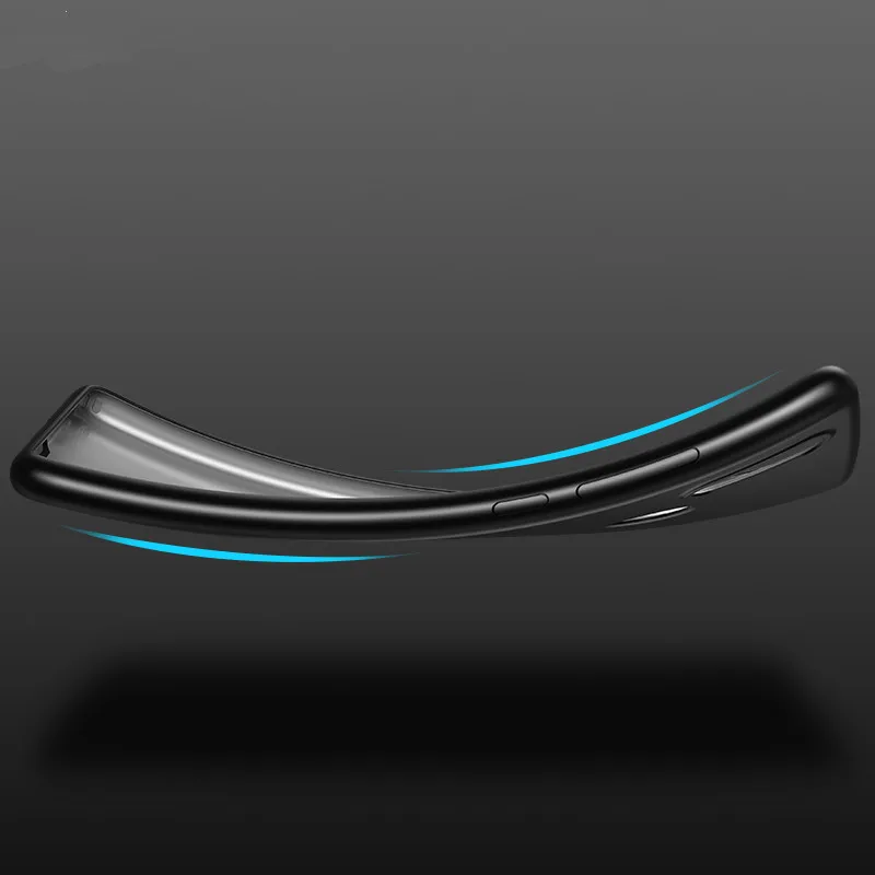Xiaomi mi 8 чехол Xiaomi mi 8 чехол силиконовый черный ТПУ ESR черный Задний mi 8 Fundas защитный Xiaomi mi 8 чехол