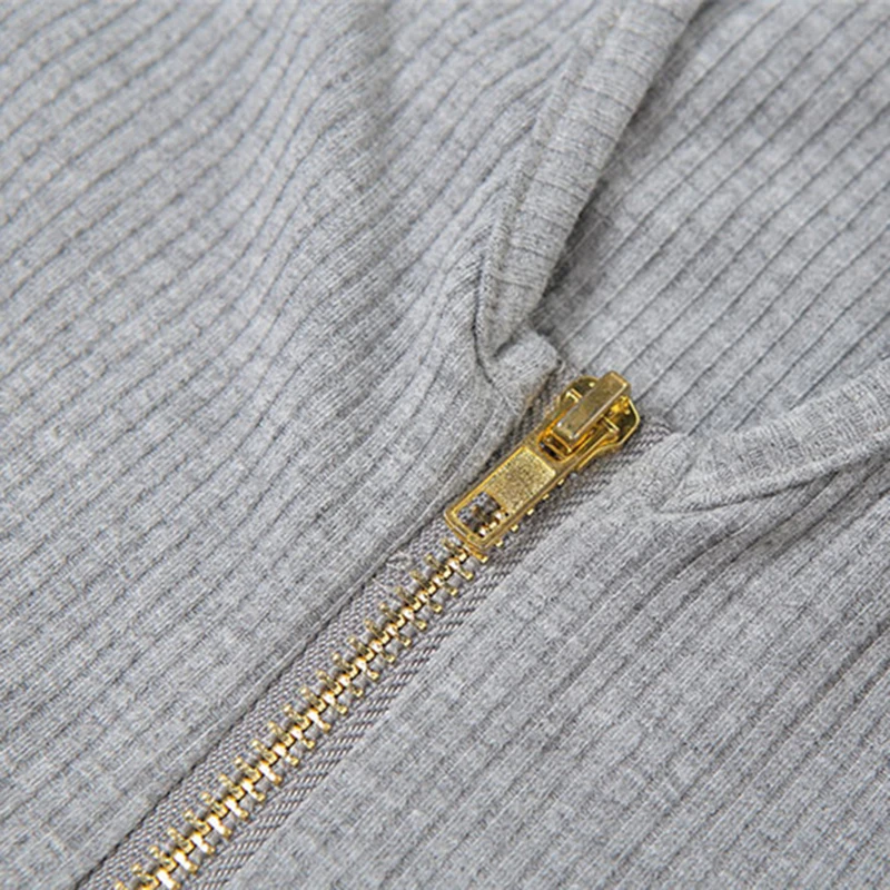 

Showmirror Maxi Dress Women Knitted Elegant Sexy Zippers Backless Short Sleeve V-Neck Female vestidos Dresses 2021