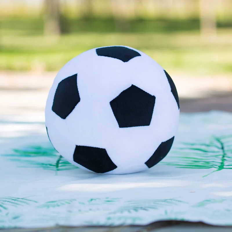 Football 1 Детская креативная имитация футбола, баскетбола, плюшевая подушка, мягкие плюшевые игрушки, детские Игрушки для раннего образования, подарки для маленьких мальчиков и девочек - Цвет: Football 1