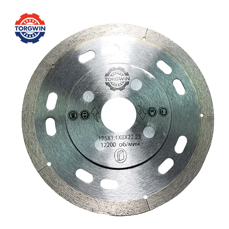 алмазный диск &quotTORGWIN&quot по керамограниту с водяным охлаждением 125*8*22.23*1 1 для