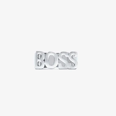 Мужские кольца из нержавеющей стали 316L золото с надписью Boss серебро титан