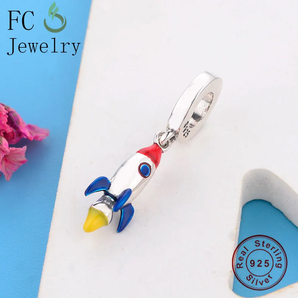 FC ювелирные изделия подходят к оригинальным браслетам Pandora брелоки 925 пробы