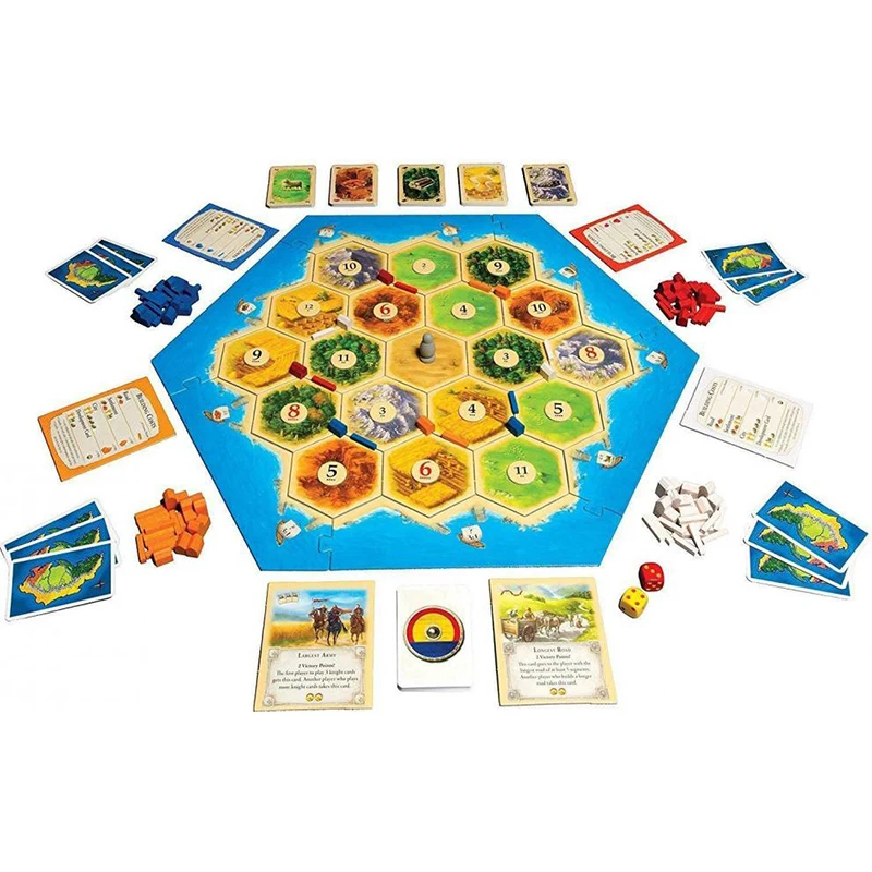 Оригинальная 5 я серия Catan/5 6 кратное увеличение игрока/расширение моряка/морячок